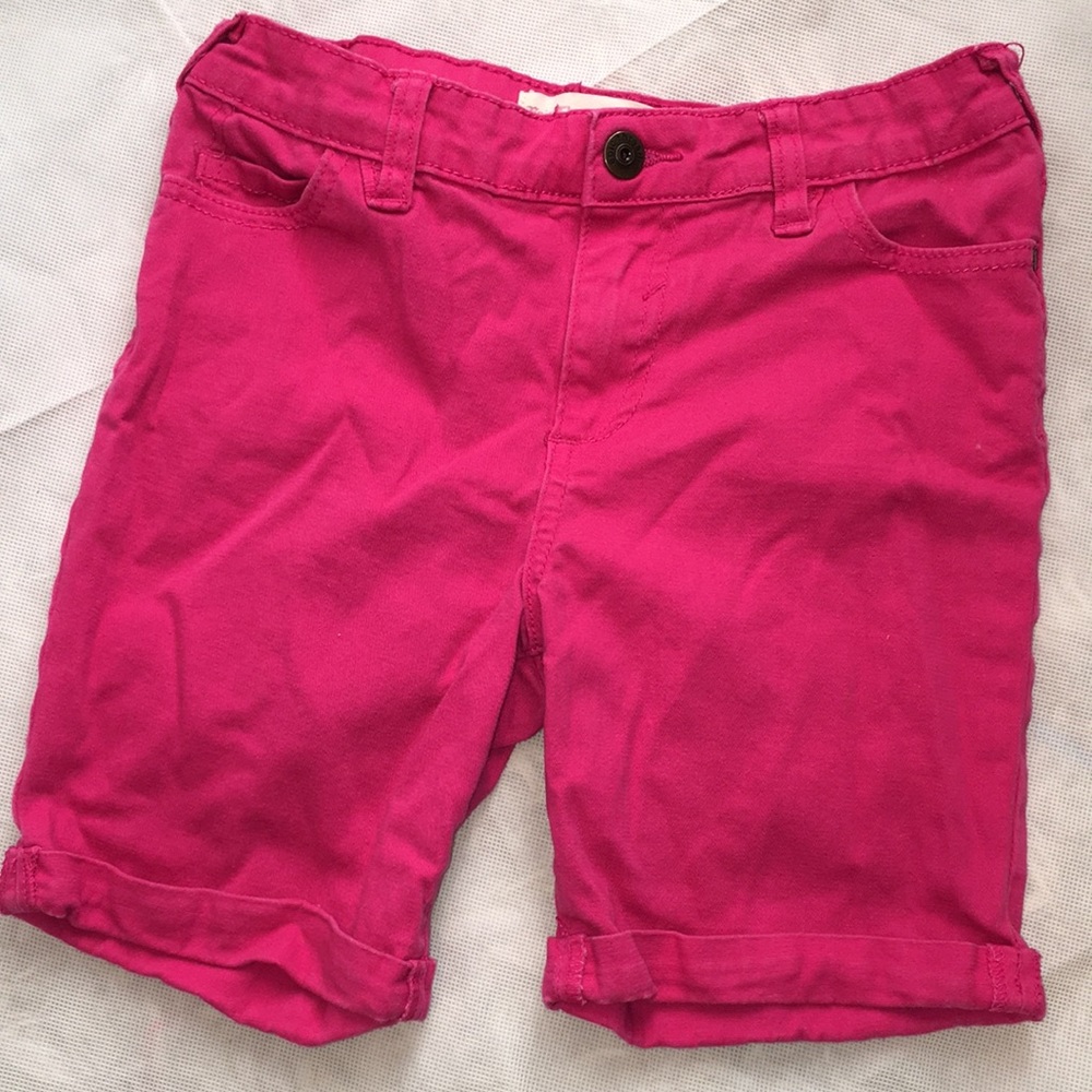 Epic Threads Pink Jean Shorts | Vibrant Pink Color | Size 14 Big Girl